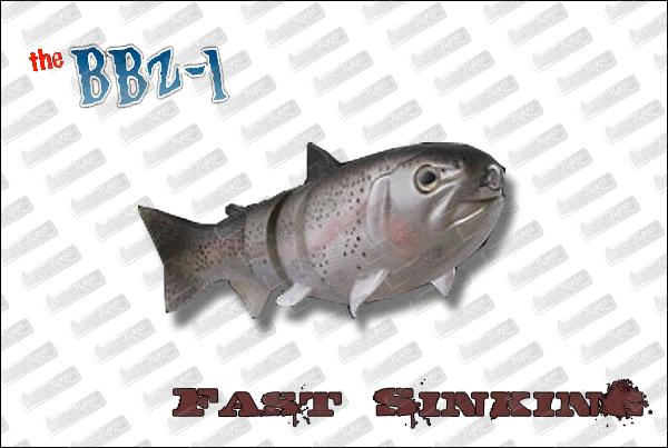 SPRO BBZ-1 Fast sinking 8''