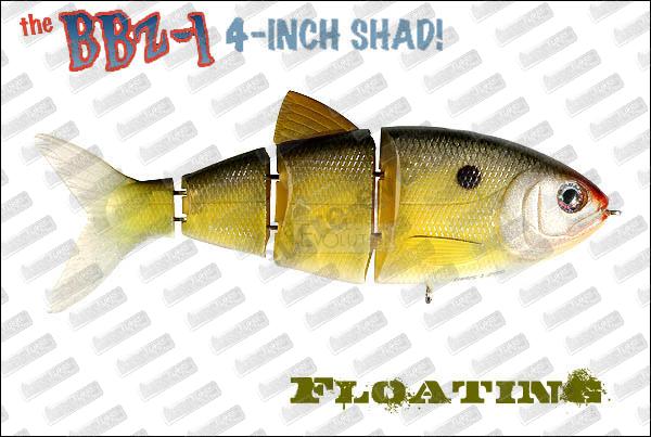 SPRO BBZ-1 Shad Floating