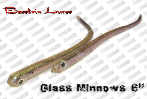 BASSTRIX Glass Minnows 6''