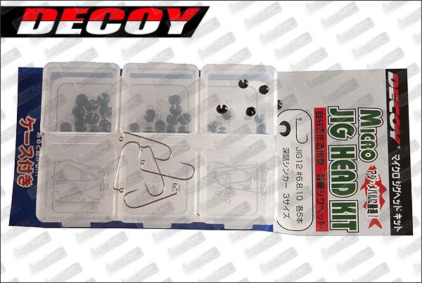 DECOY Micro Jig Head Kit