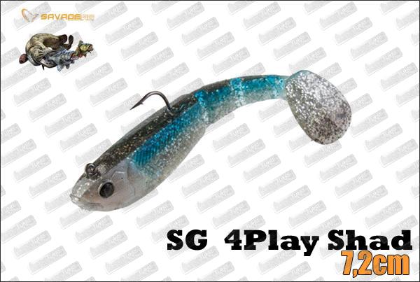 SAVAGE GEAR SG 4Play Shad 7,2 cm