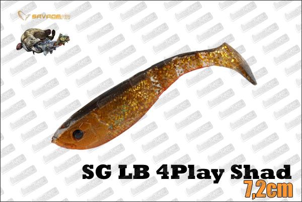 SAVAGE GEAR SG LB 4Play Shad 7,2cm