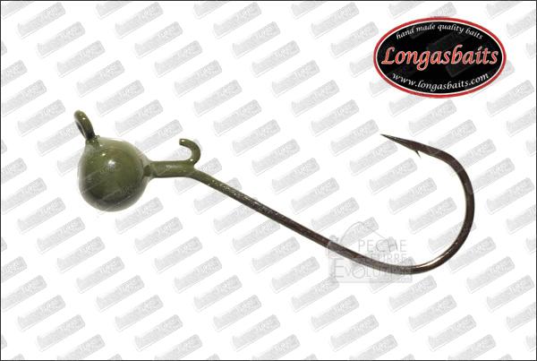 LONGASBAITS Shakey Heads Watermelon