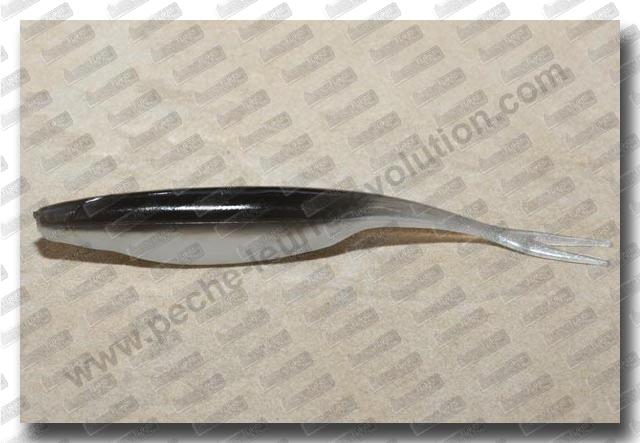 BASS ASSASSIN Shad Assassin 4'' #300 Black Shad