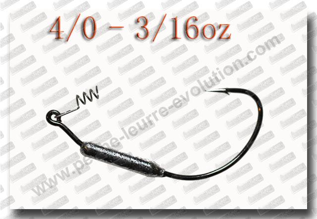  LONGASBAITS basstrix paddle #4/0 - 3/16oz