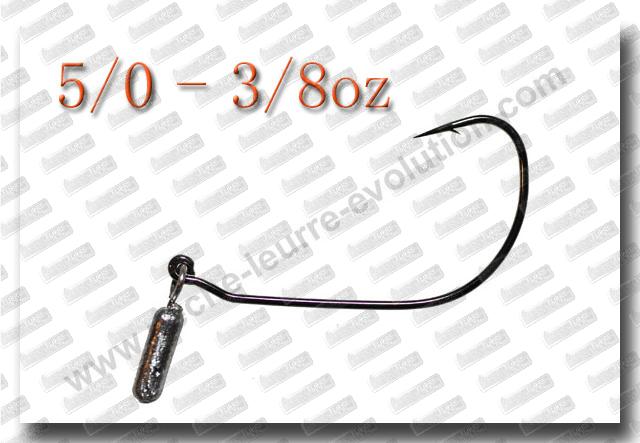 LONGASBAITS basstrix SBJ #5/0 - 3/8oz