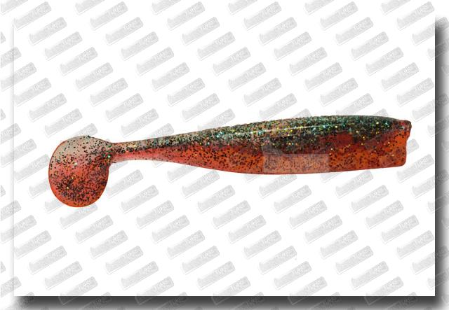 LUNKER CITY Shaker 4 1/2'' #169 Metallic Carrot