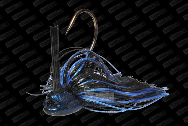 LONGASBAITS M7 Jig 3/4oz #Black Blue