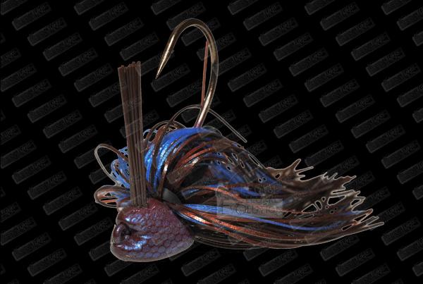  LONGASBAITS M7 Jig 1/2oz #Brown Zafire