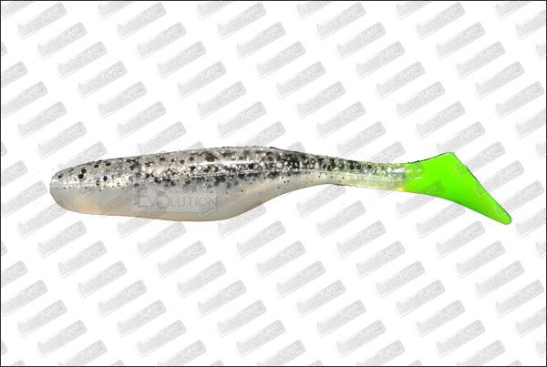 BASS ASSASSIN Turbo Shad 4'' #238 S&P SLV.PH/Chart.TL