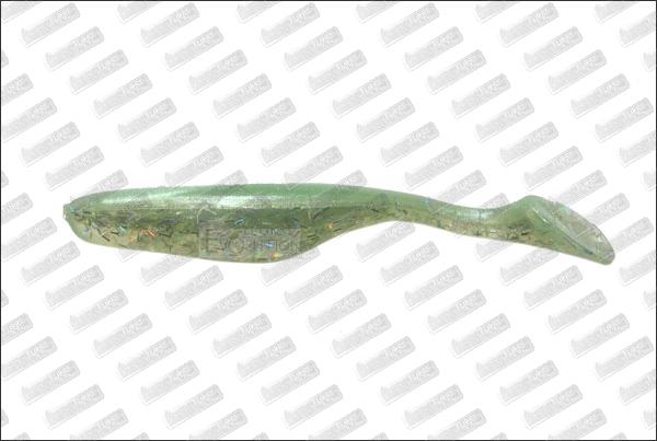 BASS ASSASSIN Turbo Shad 4'' #303 Cajun Croaker