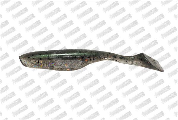 BASS ASSASSIN Turbo Shad 4'' #387 Silver Mullet