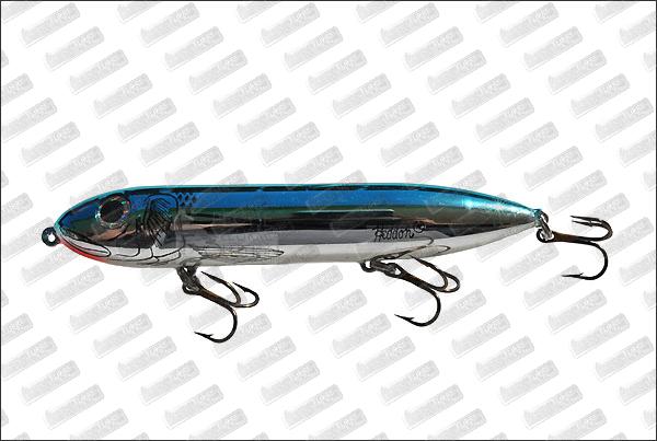 HEDDON Super Spook #Blue Chrome