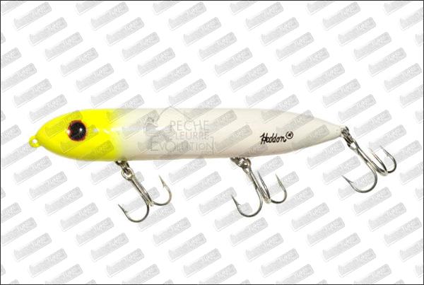  HEDDON Super Spook #White B/Chart Head