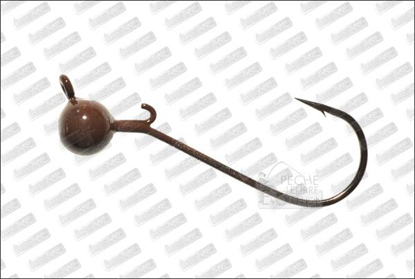 LONGASBAITS Shakey Heads Brown 3/16oz