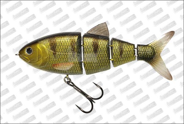 SPRO BBZ-1 Shad Slow sinking #Wicked Perch