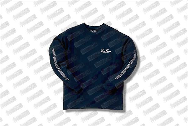 EVER GREEN EG Long Tee-Shirt Bleu Taille LL