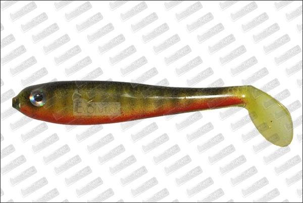 BASSTRIX Paddle Tail 4'' #Fire Tiger