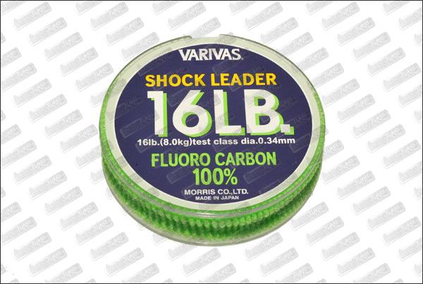   Fluorocarbon VARIVAS Shock Leader 16 lb 30m