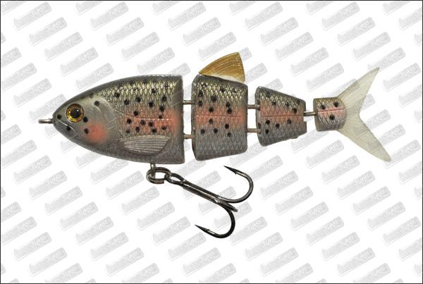 SPRO BBZ-1 Shad 2.5'' Sinking #Rainbow Trout