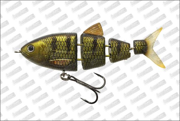 SPRO BBZ-1 Shad 2.5'' Sinking #Wicked Perch