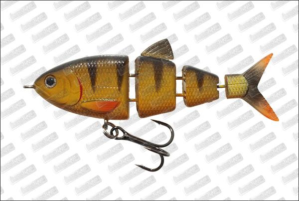 SPRO BBZ-1 Shad Slow sinking #Yellow Perch