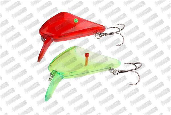 SAVAGE GEAR Lip Scull UV Red & Green #L (2pc)