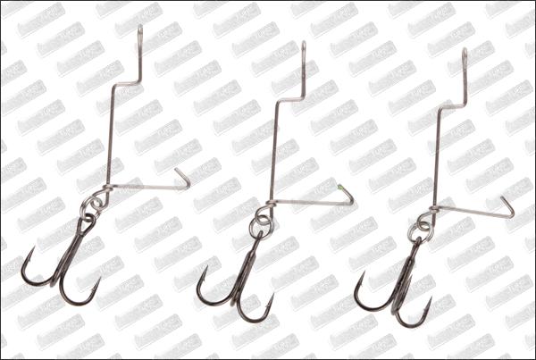 SAVAGE GEAR SG Offset Treble Hooks #S (3pc) 