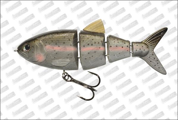 SPRO BBZ-1 Shad Slow sinking #Rainbow Trout