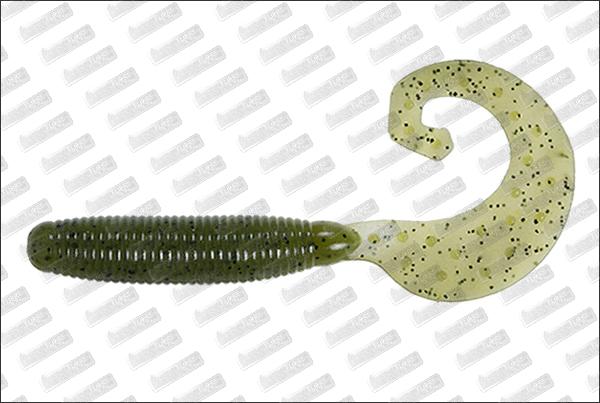 REINS Fat G-Tail Grub 3'' #001 Watermelon Seed
