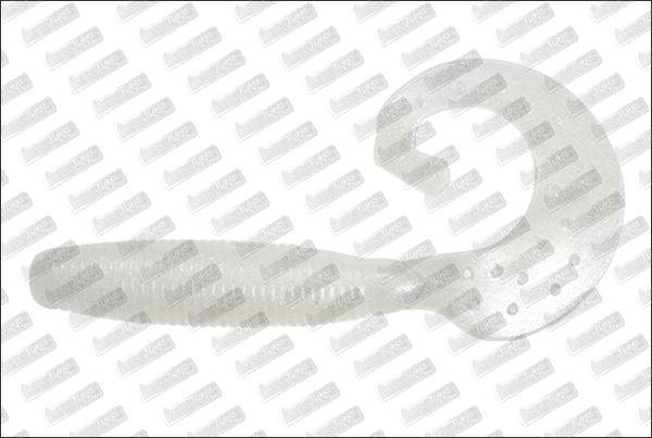REINS Fat G-Tail Grub 3'' #014 Pearl White