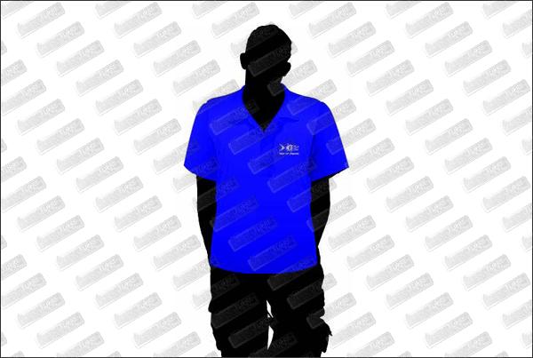 WOF Polo Blue #XXL