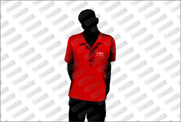 WOF Polo Red #XXL