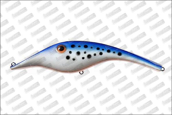ZALT Zalt 14 cm Sinking #90 Bleu/Points Noir
