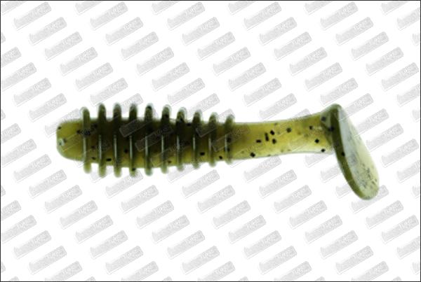REINS Mini Bubbling Shad 2'' #001 Watermelon Seed