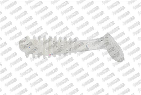 REINS Mini Bubbling Shad 2'' #318 Clear Pearl Silver