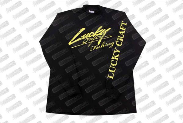LUCKY CRAFT Turtle Neck Shirt Black #S