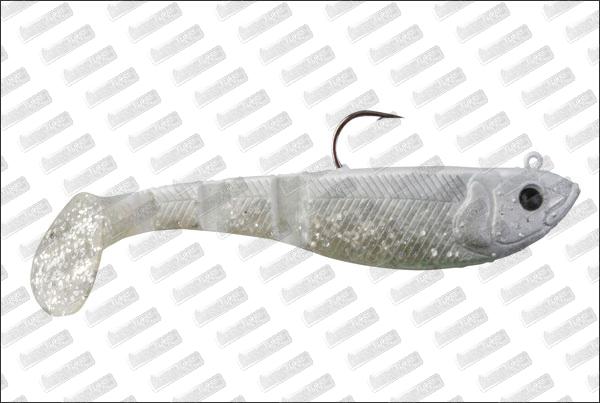 SAVAGE GEAR SG 4Play Shad 7,2 cm #04 Pearl Silver