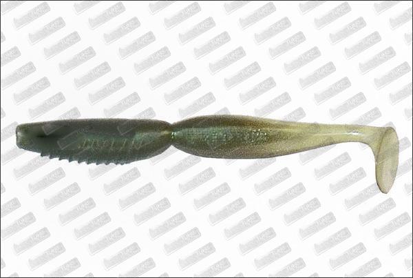 MEGABASS Spindle Worm 4'' #Smoke Ayu 