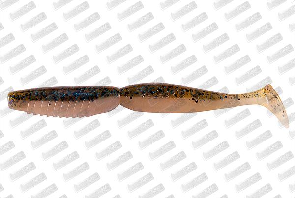 MEGABASS Super Spindle Worm 5'' Vios Mineral #Alabama Shad