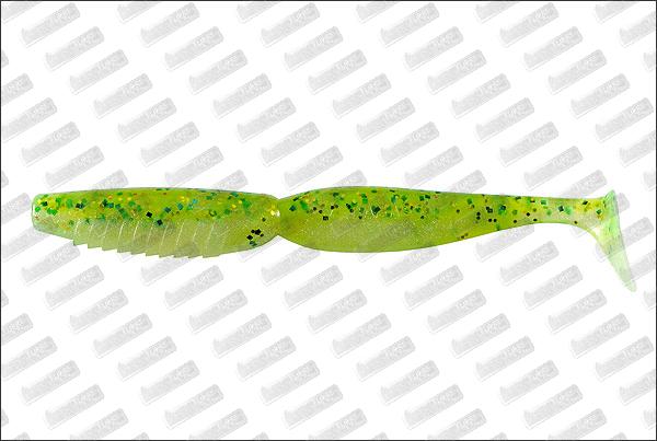 MEGABASS Super Spindle Worm 5'' Vios Mineral #Lime Shad