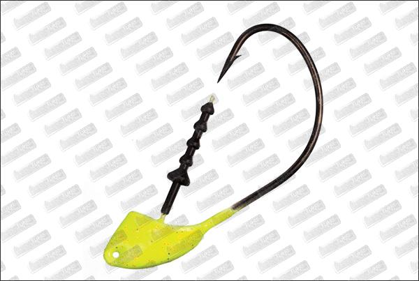 FIN-TECH Title Shot Jig 1/4oz (7g) #Chartreuse