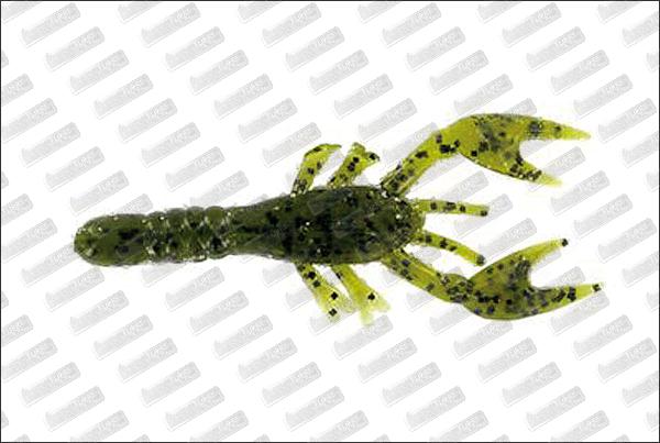 STRIKE KING Bisty Bug Crawfish #Green Pumpkin