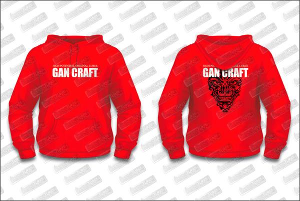 GAN CRAFT Sweat Rouge #L