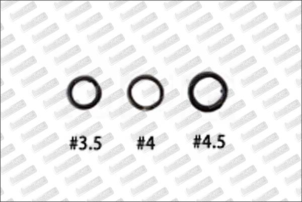 KAHARA Split Ring Black #4 (4kg)