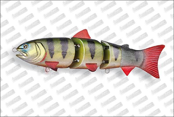 SPRO BBZ-1 Jr Fast sinking 6'' #Green Perch
