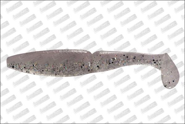 SAWAMURA One Up Shad Evolution 3'' #085 Purple Silver Glitter