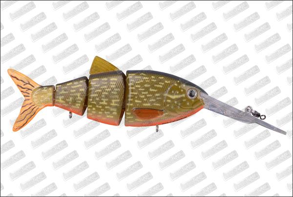 SPRO BBZ-1 4'' Crank-N-Shad #Orange Belly Pike
