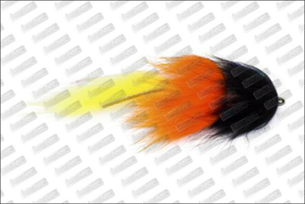EUMER Spintube Pike Fast Sinking #Black/Orange/Yellow