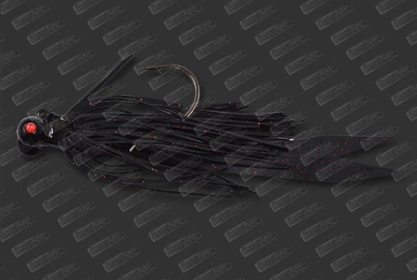 MEGABASS Drunk Fly 3/8oz #01 All Black